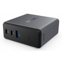 Lenovo X9 Charging GaN Dock Wired USB 3.2 Gen 2 (3.1 Gen 2) Type-C Grey