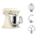 KitchenAid 5KSM125EAC Pastatomas plaktuvas 300 W Kreminė spalva