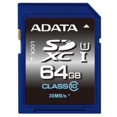 ADATA SDXC 64GB UHS Klass 10
