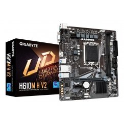 GIGABYTE H610M H V2 emaplaat Intel H610 Express LGA 1700 Mikro ATX