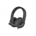 NATEC Rhea Headset Wired Head-band Gaming Black