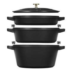 Staub La Cocotte 4,2 L Turas Ketus Kepimo indas orkaitei
