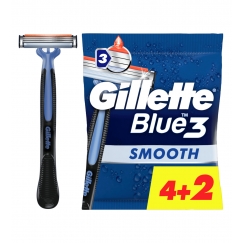 Gillette Blue3 Smooth Sinine