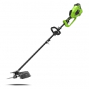 Greenworks GD40BC 40 cm Patarei Must, Roheline