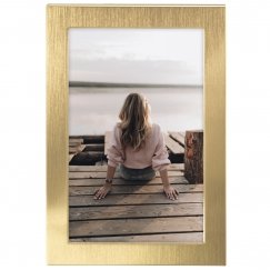 Hama Riva Single picture frame Gold