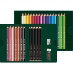 Faber-Castell Polychromos & Pitt Graphite Matt Set Multi spalvos 48 vnt