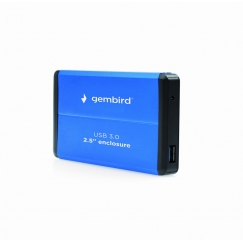 Gembird EE2-U3S-2-B storage drive enclosure HDD enclosure Blue 2.5"
