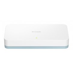 D-Link DGS-1008D/E tinklo komutatorius Ne-valdomas Gigabit Ethernet (10/100/1000) Balta