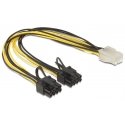 DeLOCK 83433 internal power cable 0.3 m