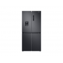 Samsung RF48A401EB4/EO side-by-side refrigerator Freestanding 488 L Black