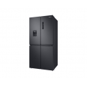Samsung RF48A401EB4/EO side-by-side refrigerator Freestanding 488 L Black