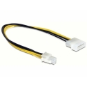DeLOCK 0.3m P4/Molex 4-pin