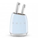 Smeg 50's Style Knife block KBSF02PB Pastel Blue