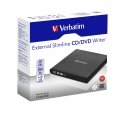 Verbatim Slimline CD/DVD levyasemat DVD-RW musta