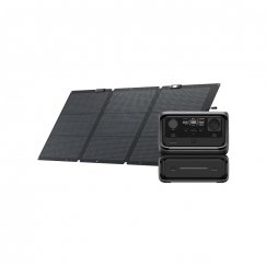 Set: EcoFlow River 3 Max power station + 160W photovoltaic panel.