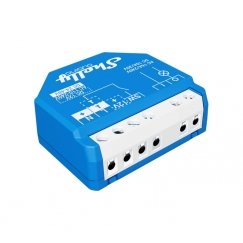 Shelly Qubino Wave 1 Viedais slēdzis Zils