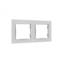 Shelly Wall Frame 2 10 x 80 mm Nelinurk Valge Plast