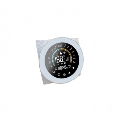 SmartWise WiFi smart thermostat COLOR, eWeLink app compatible, Type 'B' (16A), white front panel, colour touch display