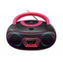 Denver TCL-212BT PINK Black, Pink Portable CD player