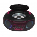 Denver TCL-212BT PINK Black, Pink Portable CD player