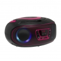 Denver TCL-212BT PINK Black, Pink Portable CD player