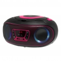 Denver TCL-212BT PINK Black, Pink Portable CD player