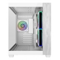 Cooler Master Elite 481 Wood Mini Tower Valkoinen