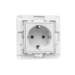 Shelly Wall Socket EU socket-outlet Type E White