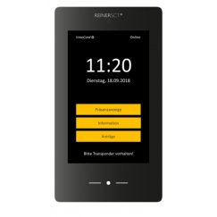 Reiner SCT timeCard Terminal 3 musta