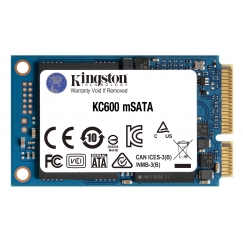 Kingston Technology 256 G SSD KC600 SATA3 mSATA