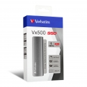 Verbatim Vx500 1 TB USB Type-C 3.2 Gen 2 (3.1 Gen 2) Hopea Verbatim Vx500 1 TB USB Type-C 3.2 Gen 2 (3.1 Gen 2) Hopea