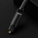 Vention BAEBF audio kabelis 1 m Toslink Melns