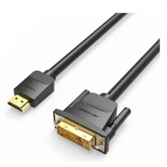 Vention ABFBJ vaizdo kabelio adapteris 5 m HDMI A tipo (standartinis) DVI Juoda