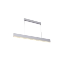 Immax NEO MILANO Smart linear pendant light, white, 120cm, CCT 40W+RGB 18W, Zigbee 3.0