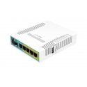 Mikrotik hEX PoE juhtmega ruuter Valge