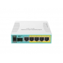Mikrotik hEX PoE juhtmega ruuter Valge