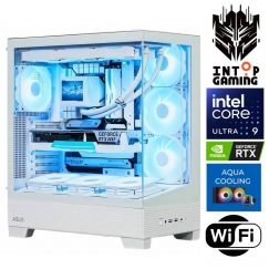 INTOP AQUA Ultra 9 285K 64GB DDR5 2TB SSD M.2 NVME+4TB RTX5080 16GB WiFi no-OS