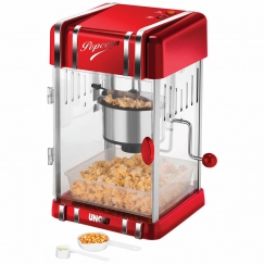 Unold 48535 popcornkone Punainen, Hopea 300 W