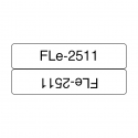 Brother FLE2511 label-making tape Black on white