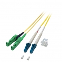 EFB Elektronik O0937.2 InfiniBand/fibre optic cable 2 m E-2000 (LSH) LC Желтый