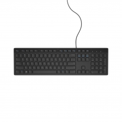 DELL KB216 näppäimistö Universaali USB QWERTY Kansainvälinen (US) Musta