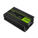 Green Cell INV11 strāvas adapteris & pārveidotājs Auto 2000 W Melns
