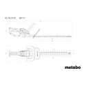 Metabo HS 18 LTX 45 Double blade 2 kg