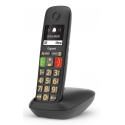 Gigaset E290A Analog/DECT telephone Caller ID Black