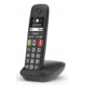 Gigaset E290A Analogais/DECT telefons Zvanītāja ID Melns