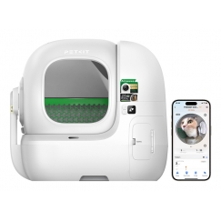 PETKIT Max Pro 2 Kaķis Atvērta pakaišu kaste Balts