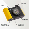 Kodak Smile+ 50.8 x 76.2 mm Black, Yellow