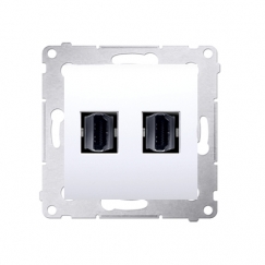 Kontakt-Simon DGHDMI2.01/11 socket-outlet White