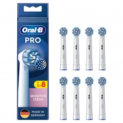 Oral-B Sensitive Clean 8 kpl Valkoinen