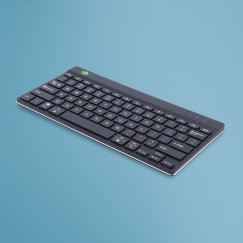 R-Go Tools Ergonomic keyboard R-Go Compact Break, compact keyboard with break software, QWERTY (US),
